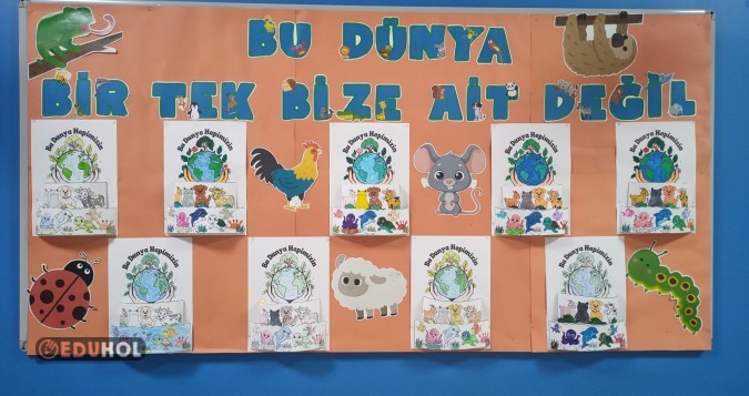 4 ekim hayvanları koruma günü pano başlığı