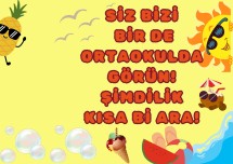 yaz tatili dijital pano