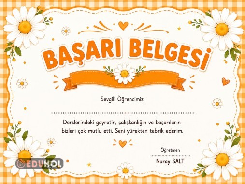 Başarı Belgesi