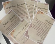 MEKTUP OKUMA ANLAMA YAZMA