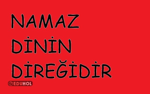 Namaz boyama görseli