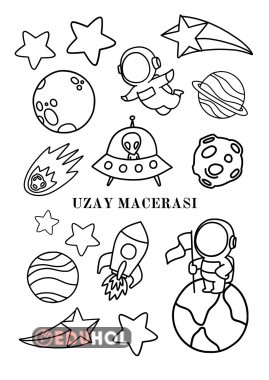 Gezegenler Kapı Süsü