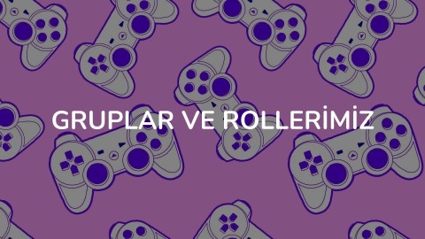GRUPLAR VE ROLLERİMİZ