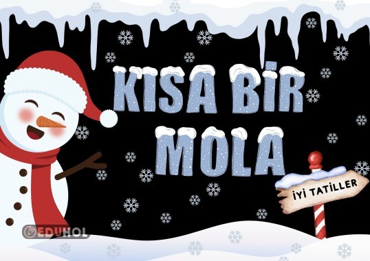 Kısa Bir Mola Posteri 16 parça