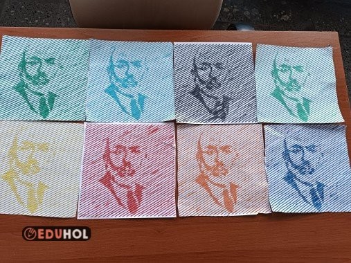 Mehmet Akif Ersoy Sprial Boyama