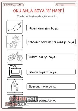 Oku Anla Boya (B Harfi)