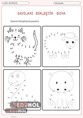 Sayıları Birleştir Boya