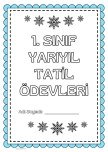 Yarıyıl Tatil Ödevleri 20 sayfa