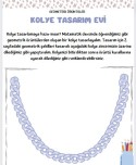 2. Sınıf Geometrik Örüntüler Kolye Tasarım Etkinliği