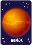 venüs gezegen kartı