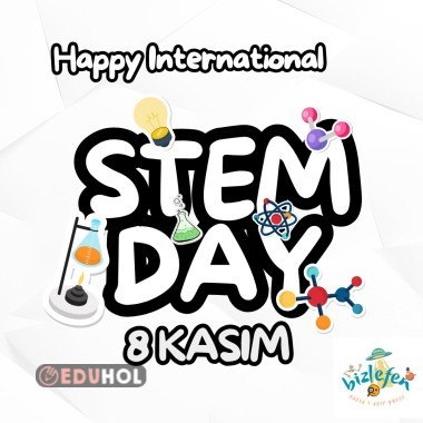 8 Kasım STEM Günü  Pano Görselleri / Afişler