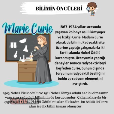 Bilimin Öncüleri Marie Curie Kimdir?