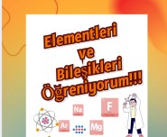 Elementleri ve Bileşikleri Öğreniyorum