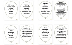 23 NİSAN PANO BİLGİLENDİRİCİ BALONLAR-RENKSİZ