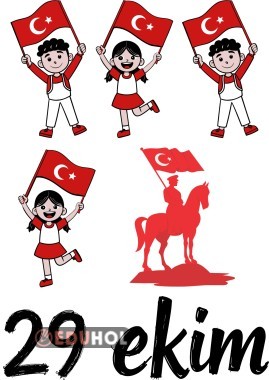 Cumhuriyet Bayramı Cam süsleme, harf boyama