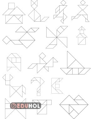 Tangram örnek görseller