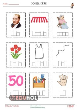 Kutulu Görsel Dikte 1 / anetil