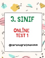MİNİ TEST 1