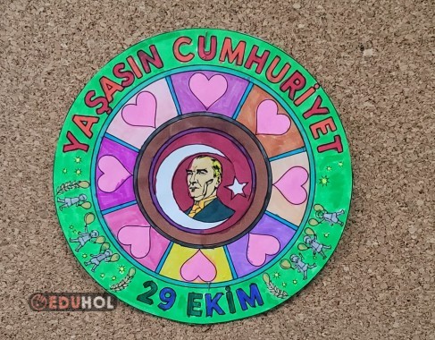 29 Ekim Mandala Boyama