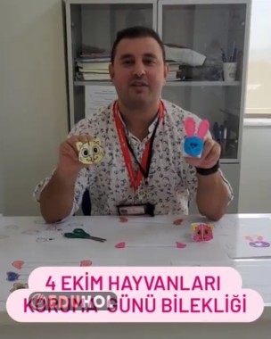 4 Ekim Hayvanlar günü bileklik