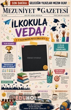 Mezuniyet Gazetesi ilkokul