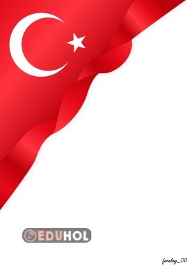 bayraklı karne kılıfı