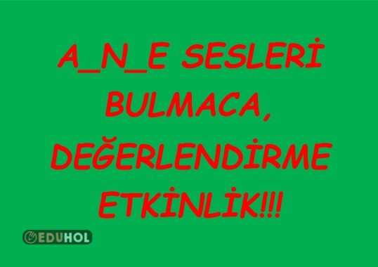 1_Sinif_A_N_E_Sesleri_Bulmaca_Etkinlikleri