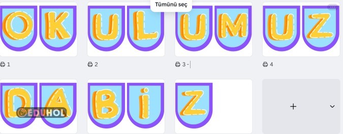 OKULUMUZDA BİZ PANO BAŞLIĞI