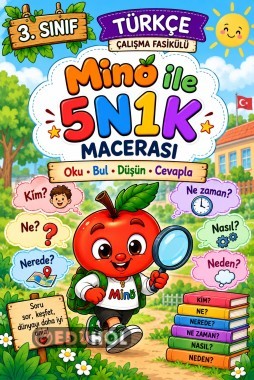 📚 3. Sınıf Türkçe – Mino ile 5N1K Macerası