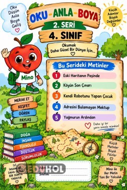 📚 4. Sınıf Türkçe – Oku • Anla • Boya 🌿 2. Seri