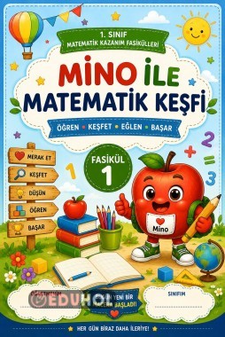 🍎 Mino ile Matematik Keşfi – 1. Sınıf Matematik Kazanım Fasikülleri Başlıyor!