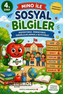 🌍 Mino ile Sosyal Bilgiler 2. Ders – 4. Sınıf Yayında! 📚🍎