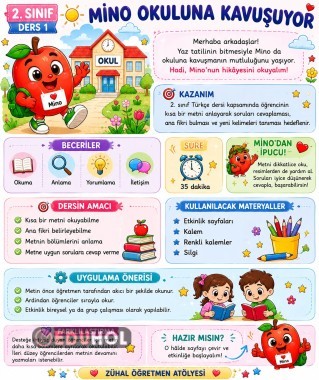 📚 Mino Okuluna Kavuşuyor