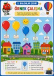 🎈🏙️ 5. Balonlar Şehri – Yaratıcı Sanat Etkinliği