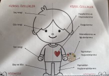 Fiziksel özellikler erkek öğrenci için