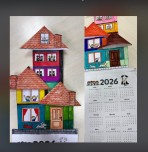 2026 Takvimi Boya-Kes-Yapıştır