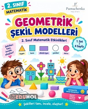 MATEMATİK - GEOMETRİK ŞEKİL MODELLERİ - ETKİNLİKLER-1