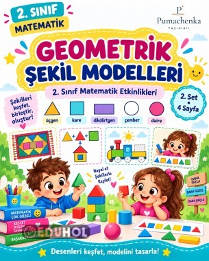 MATEMATİK - GEOMETRİK ŞEKİL MODELLERİ - ETKİNLİKLERİ 2
