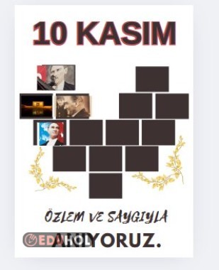 10 KASIM KOLAJ ETKİNLİĞİ