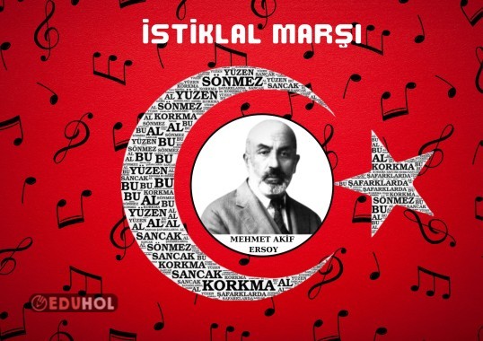 12 MART İSTİKLAL MARŞININ KABULÜ KES YAPIŞTIR ETKİNLİĞİ