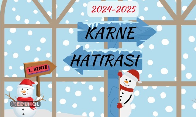 AKILLI TAHTADA AÇILIR KARNE PANOSU