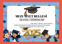 8 FARKLI MEZUNİYET BELGESİ TASARIMI