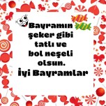 BAYRAM MESAJI ETİKETİ