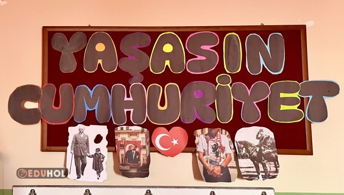 Yaşasın cumhuriyet ,29 Ekim panosu