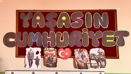 Yaşasın cumhuriyet ,29 Ekim panosu