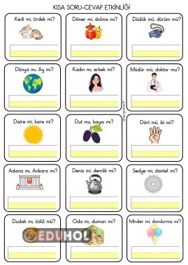 D sesi soru cevap etkinliği