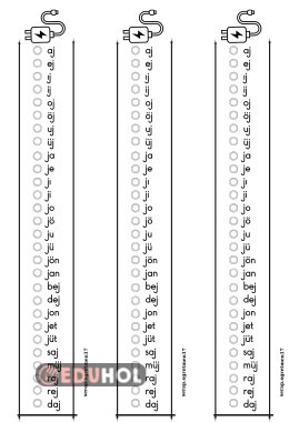J HECE KONTROL ÇİZELGESİ
