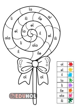 L HECELERİ LOLİPOP BOYAMA