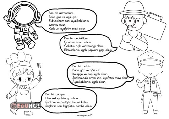 TÜM SESLER BASİT OKUMA ANLAMA(MESLEKLER)