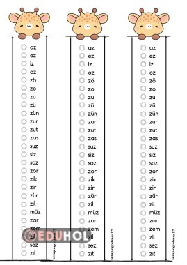 Z HECE KONTROL ÇİZELGESİ